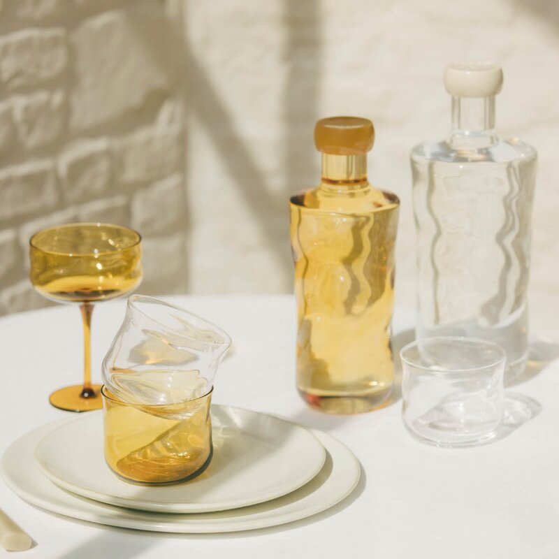 Swirl tumbler glass small 24 cl 2 stk Dune
