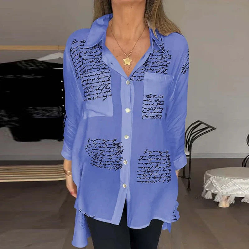 Monique - Blouse Élégante Printanière
