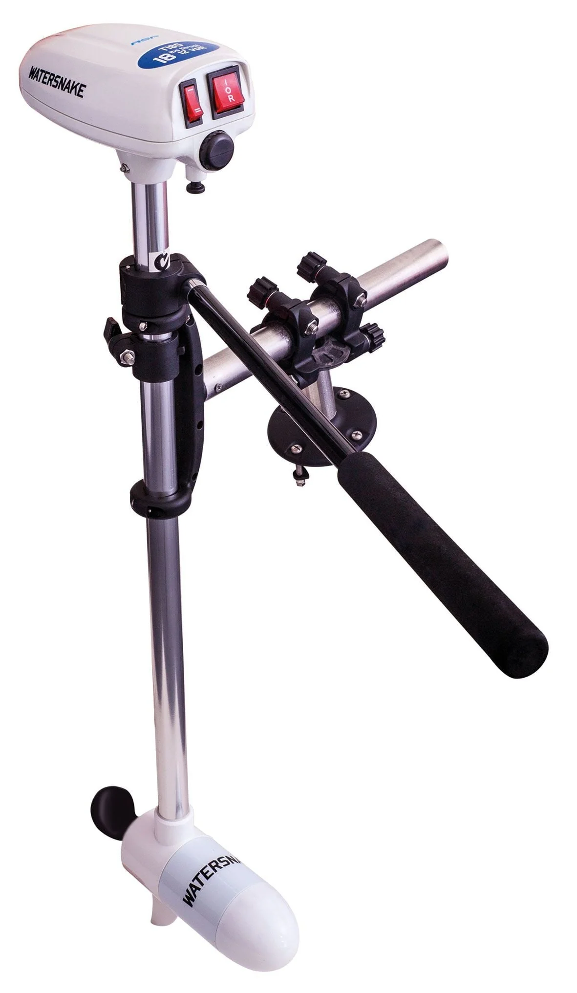 Watersnake ASP T18 Trolling Motor with Kayak Bracket - 18 - Pound Thrust