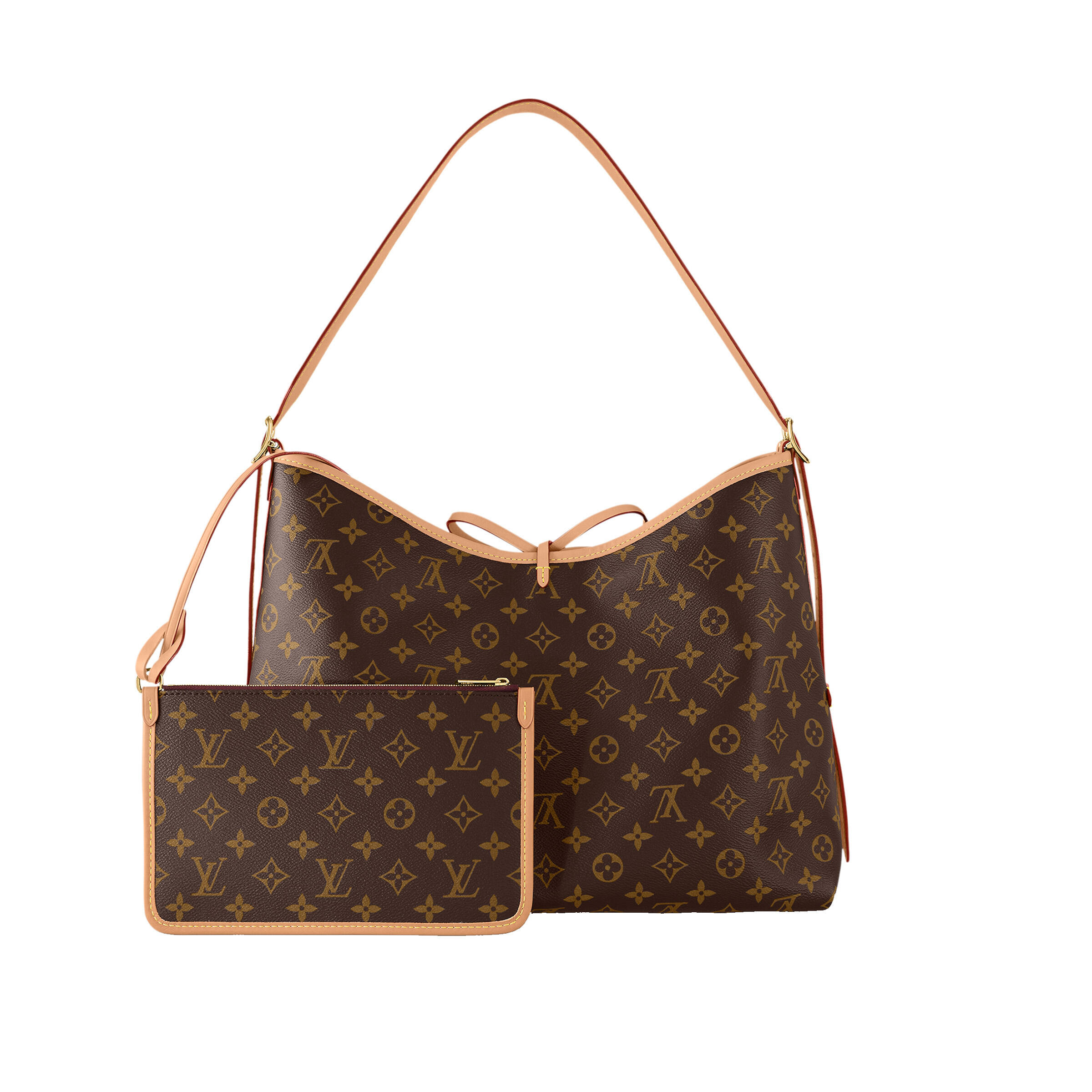 ポーチ付きが嬉しい♪【Louis Vuitton】キャリーオール NM MM  M46197