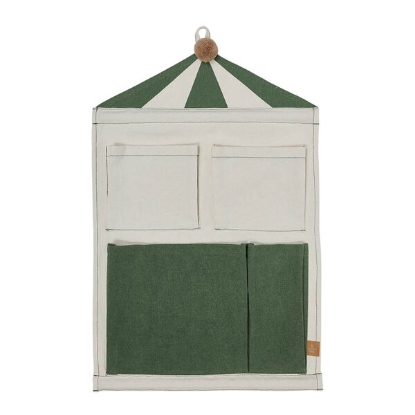 Circus veggoppbevaring 60x40 cm Clay/Green
