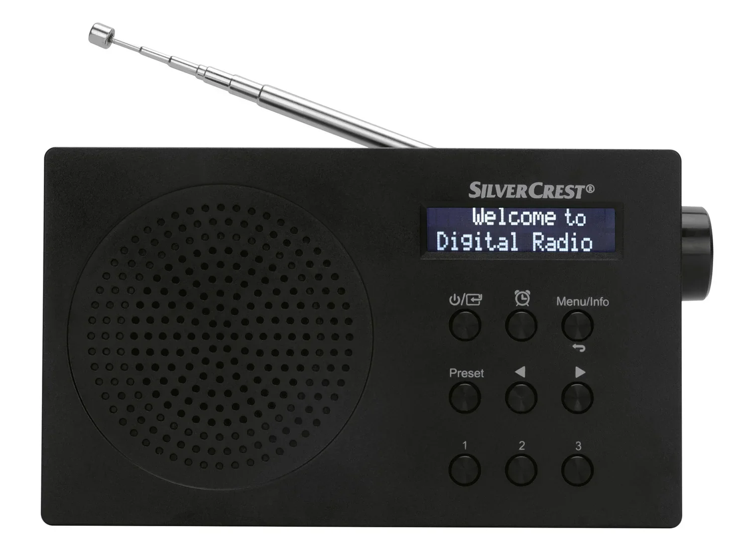 SILVERCREST Radio sans fil DAB+ SDR 15 A3, avec batterie Li-ion