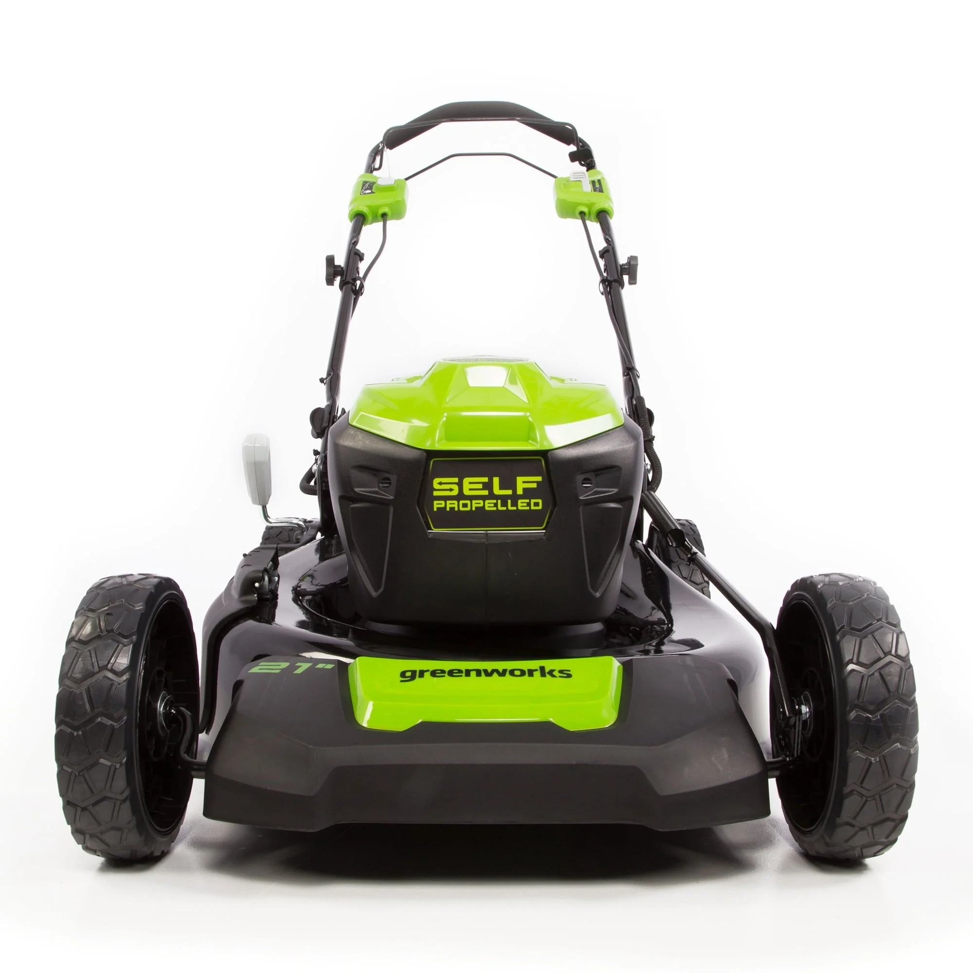 Greenworks 21" 40V Brushless Self Propelled Lawn Mower + 5 0 Ah Battery Charger Image 7