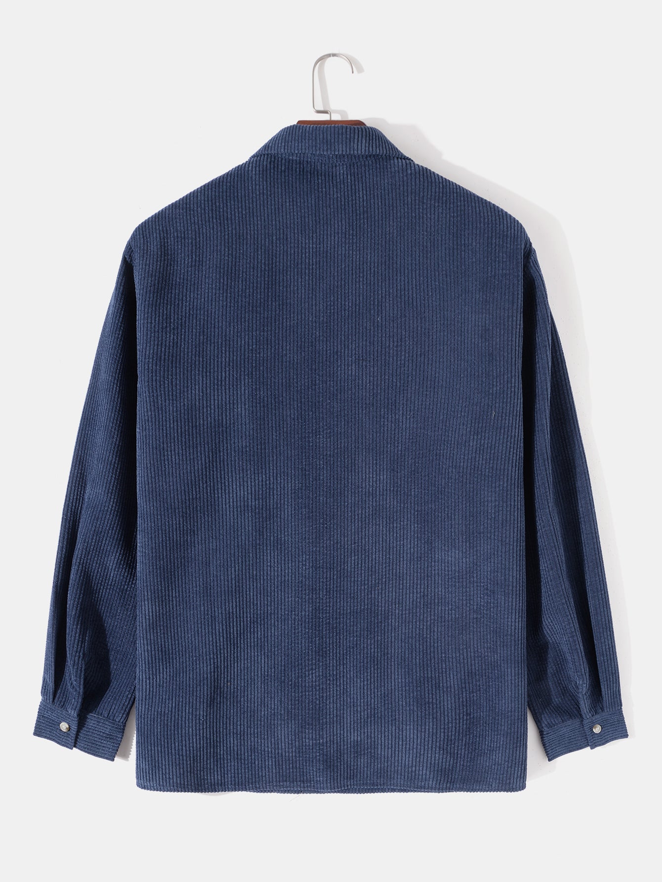Chemise en velours côtelé patchwork