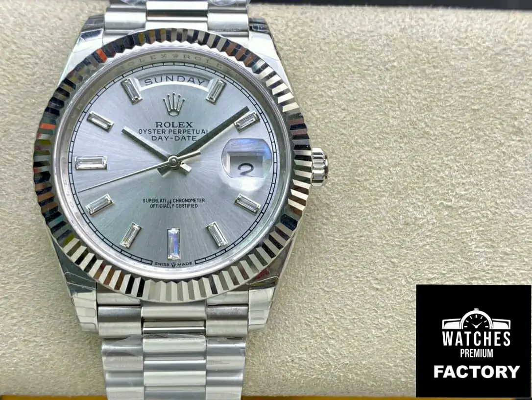 Rolex Day Date M228239-0003 EW Factory Stainless Steel Strap