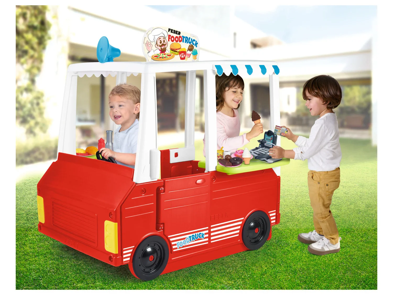 FEBER Camionnette  glace 2 en 1