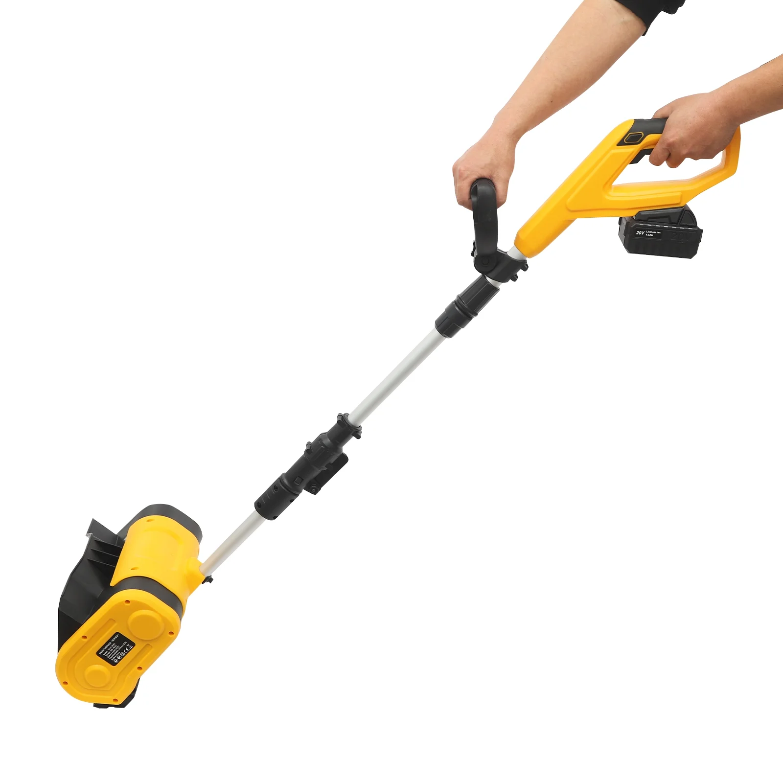 Cordless Snow Shovel, 1200W Cordless Snow Blower, 20V 27in Electric Snow Shovel with 26ft Throwing Distance, Electric Snow Shovel Cordless, Lasting 1hour Work - Image 9