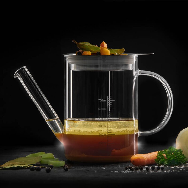 Fettseprator 750 ml glass