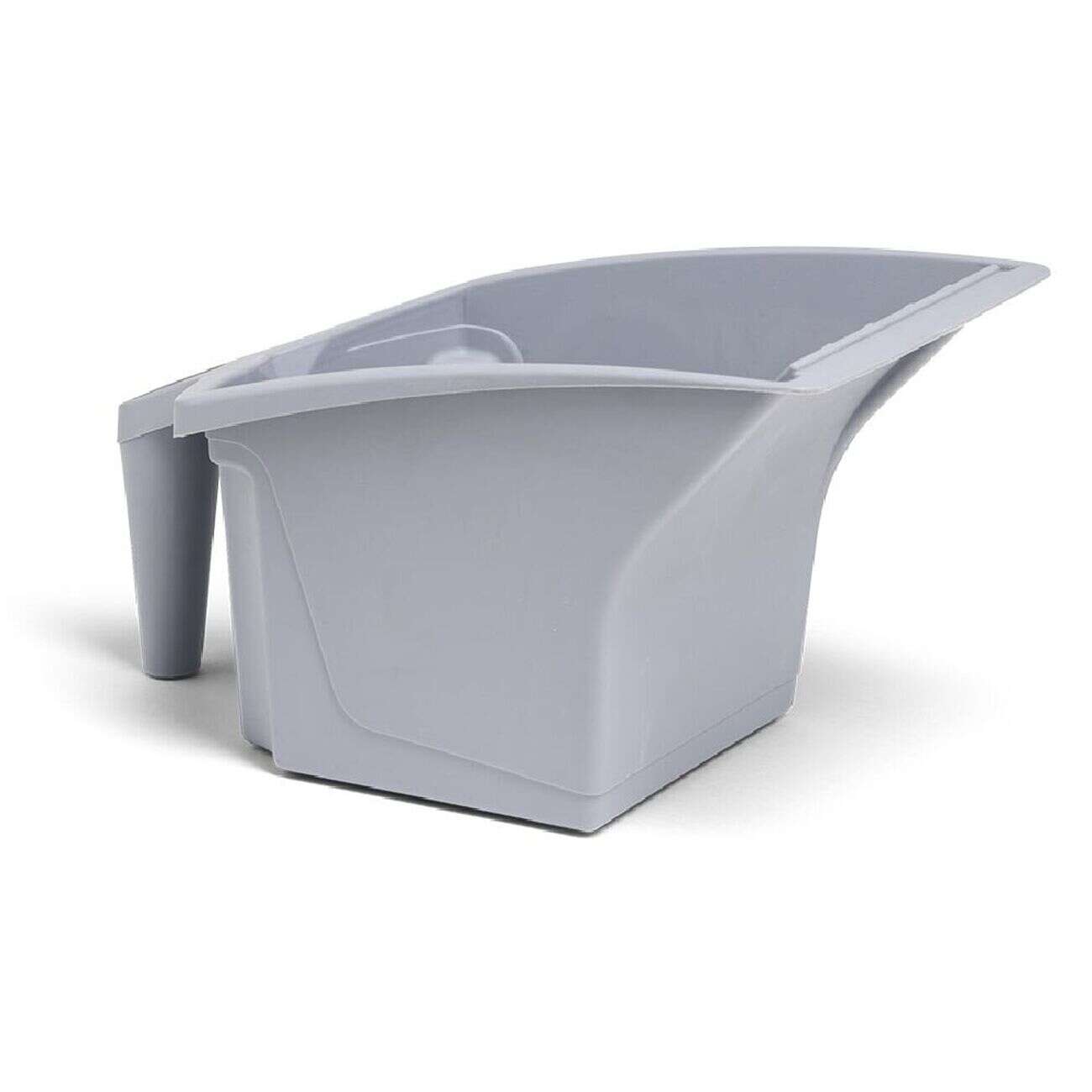 Bac à peinture avec poignée plastique gris