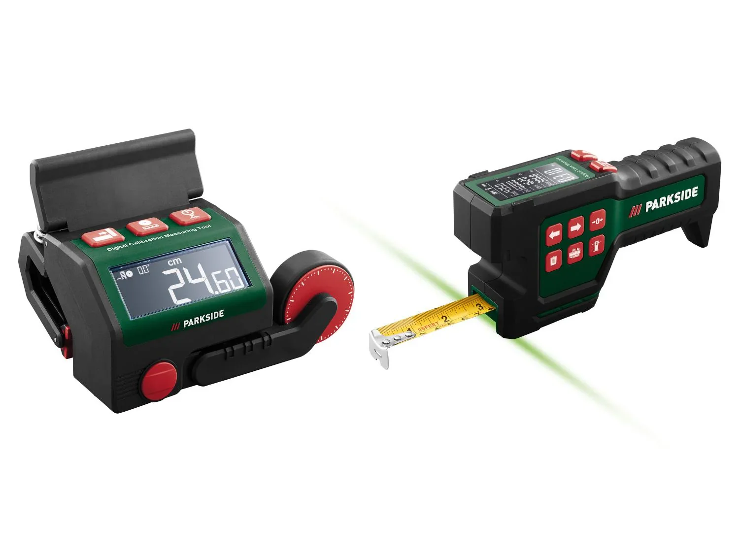 PARKSIDE Outil de mesure de calibre numrique ou Mtre ruban numrique sans fil