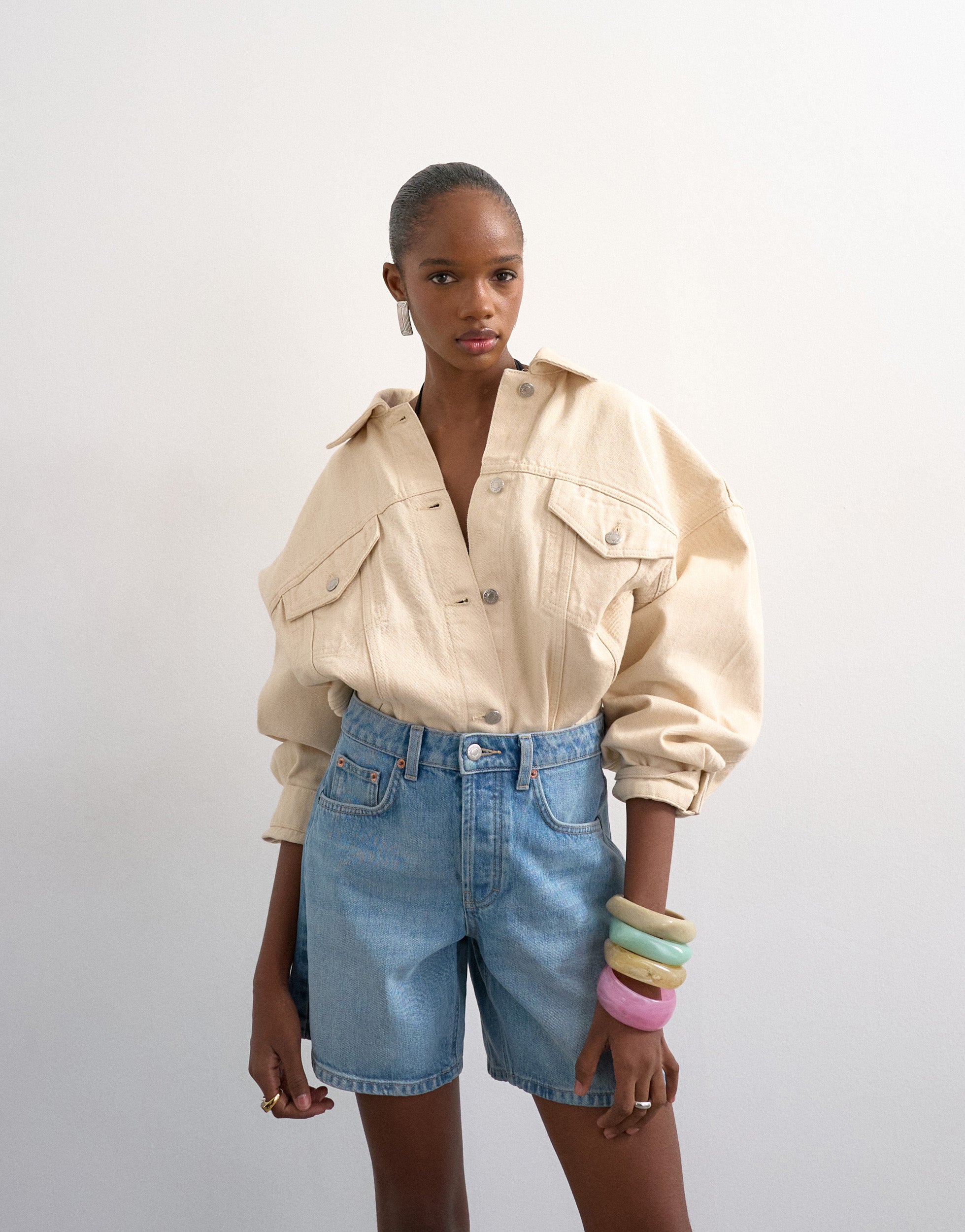 VERO MODA® TSVIGGA Denim shorts
