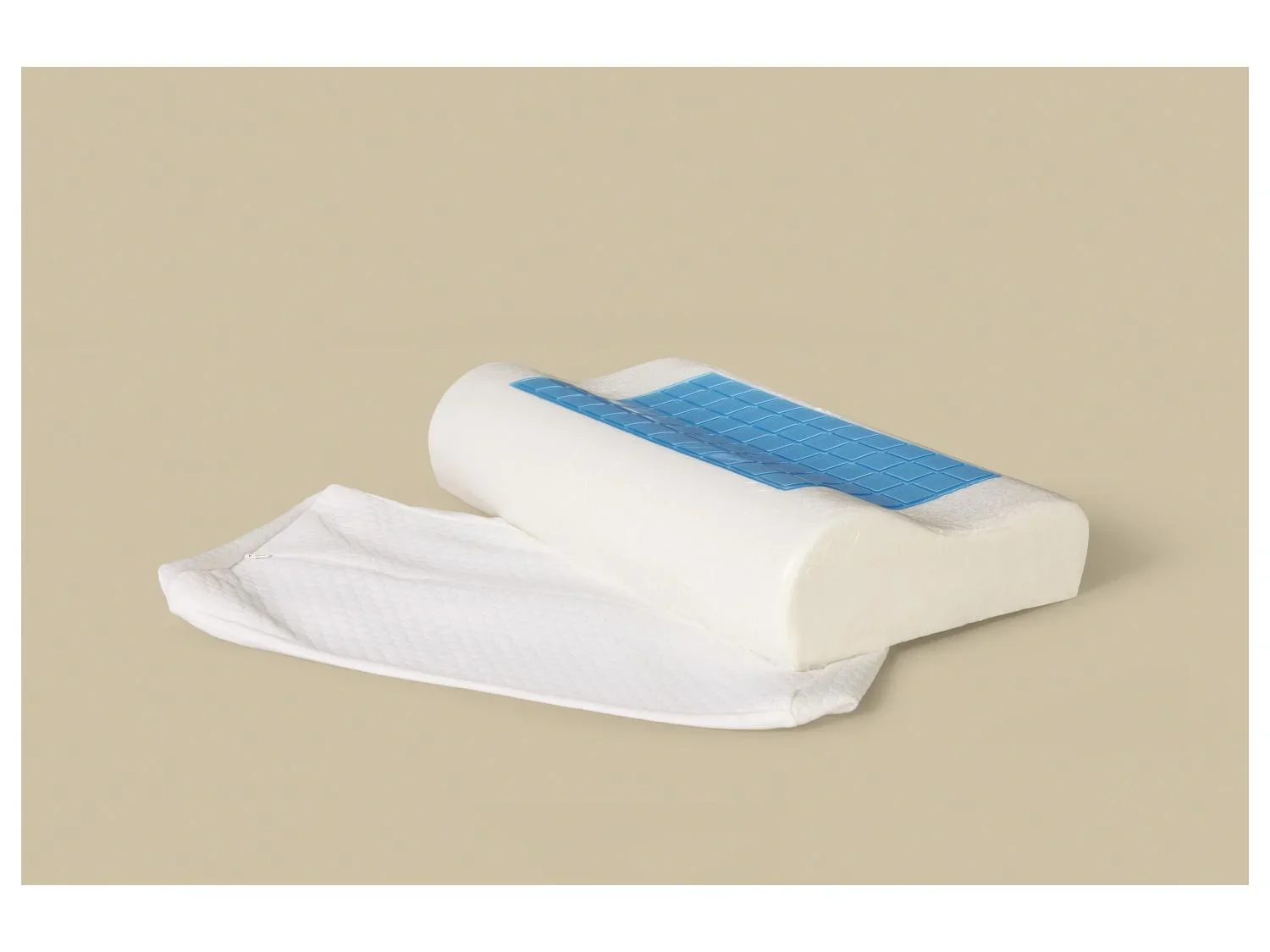 LIVARNO Coussin cale-nuque avec gel
