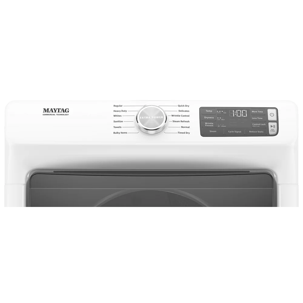 Med6630h 27" Wide 7 3 Cu Ft Energy Star Rated Electric Dryer Metallic Slate(Metallic slate) Image 7