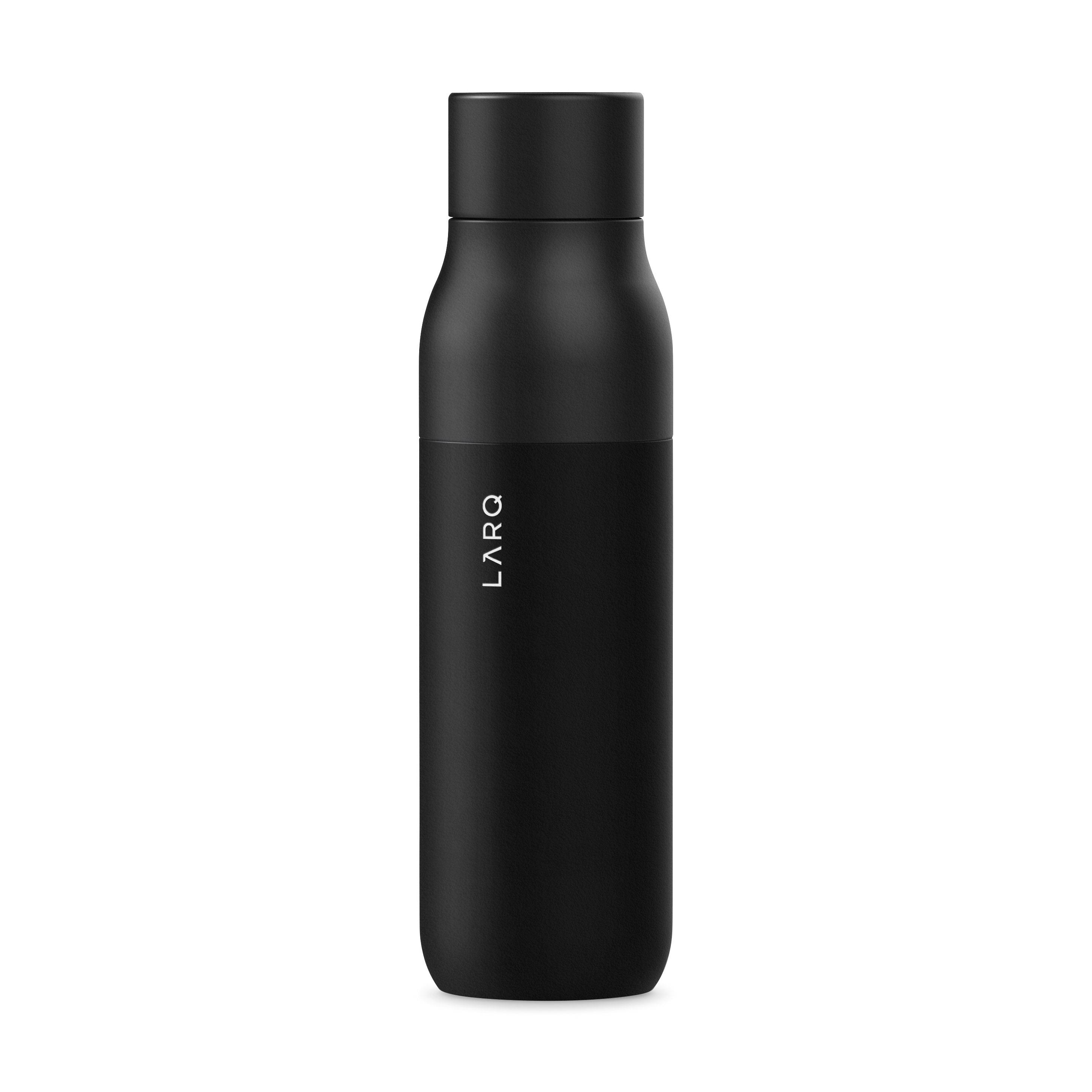 LARQ Self-Cleaning Water Bottle Obsidian Black 17oz