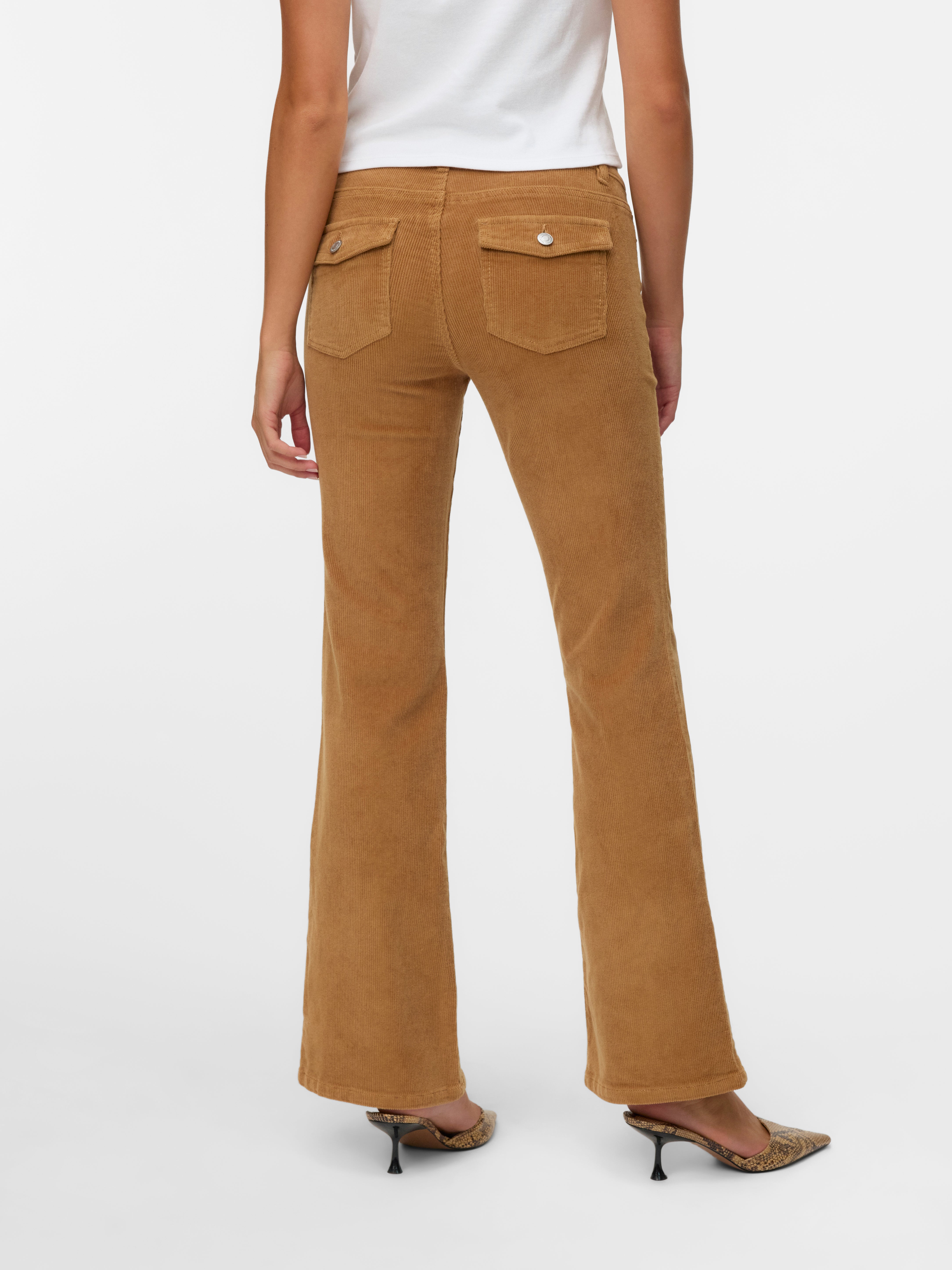 VERO MODA® VMSIGI Low rise Corduroy Trousers