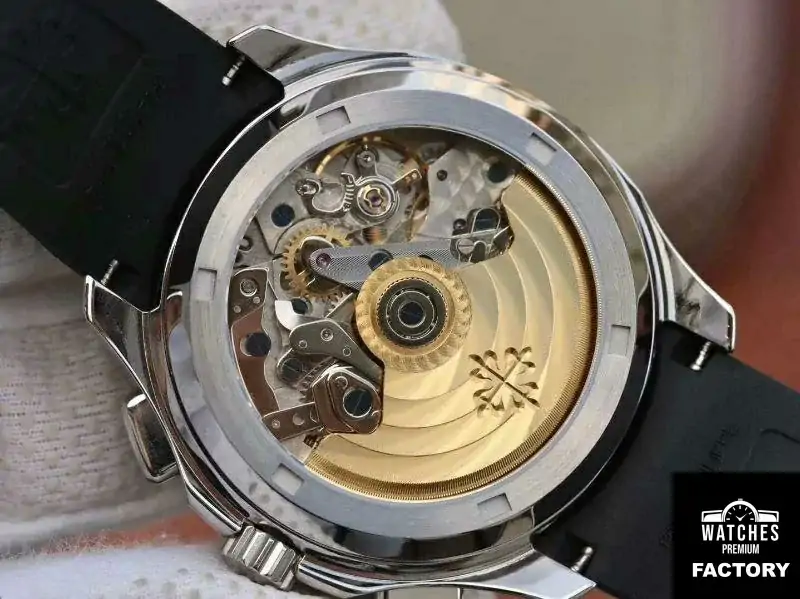 Patek Philippe Aquanaut Chronograph 5968A-001 Black Dial