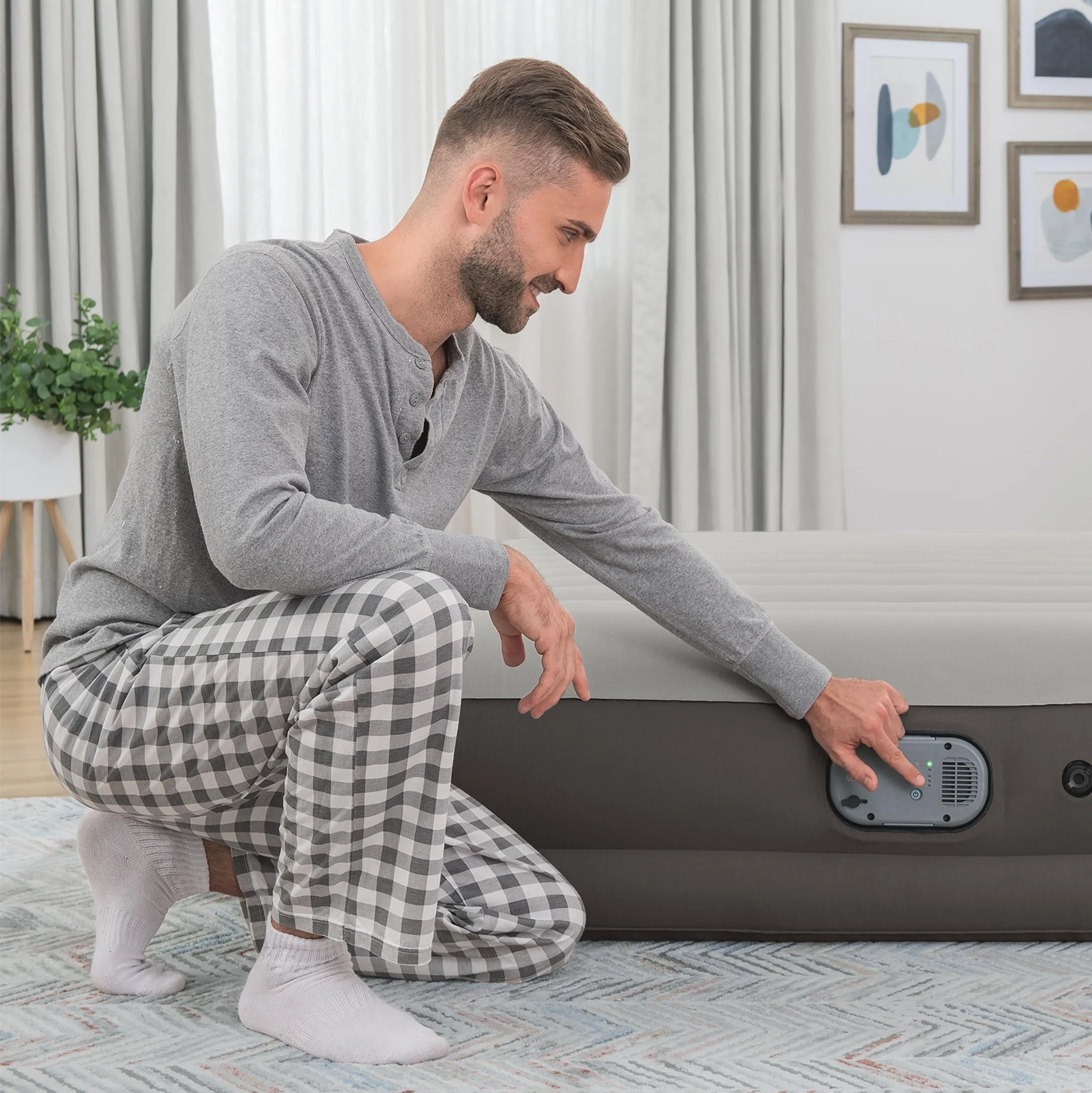 Coleman Alwayzaire Tough Guard Air Mattress Queen 14