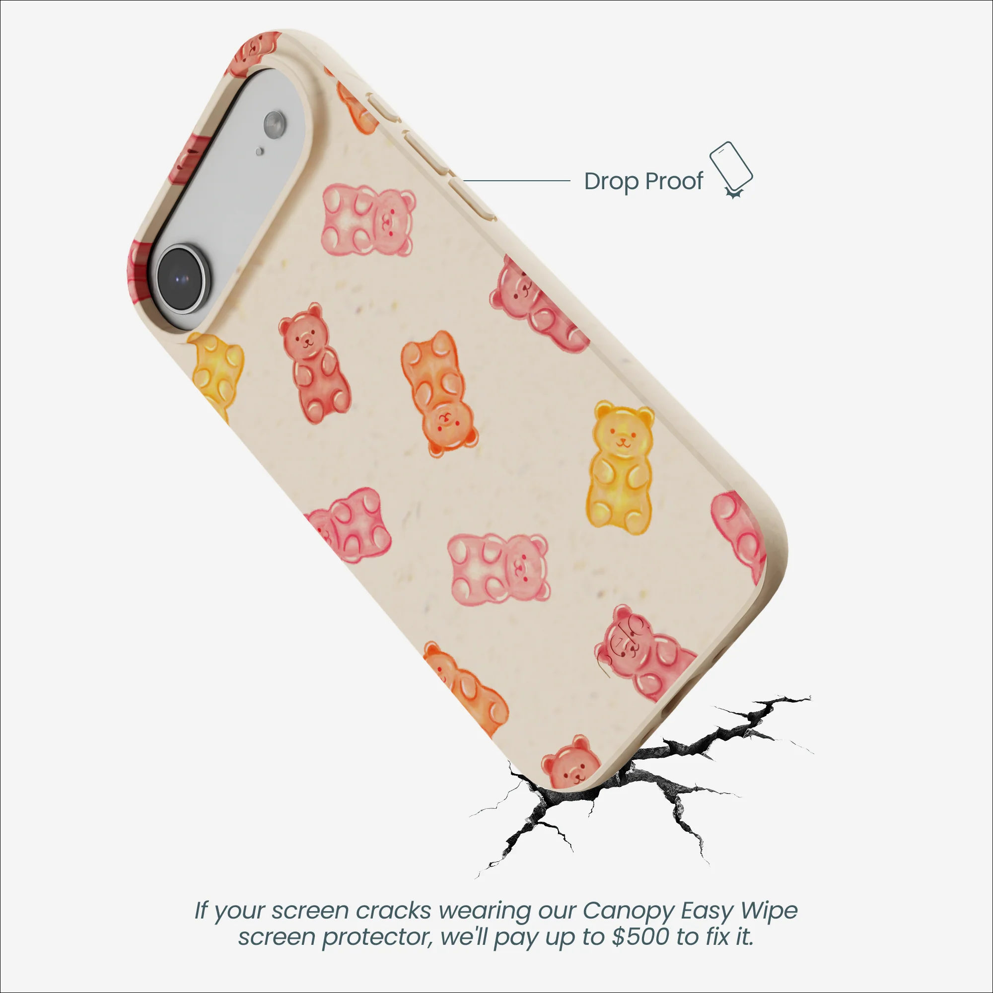 Seashell Gummy Bears iPhone Air Case