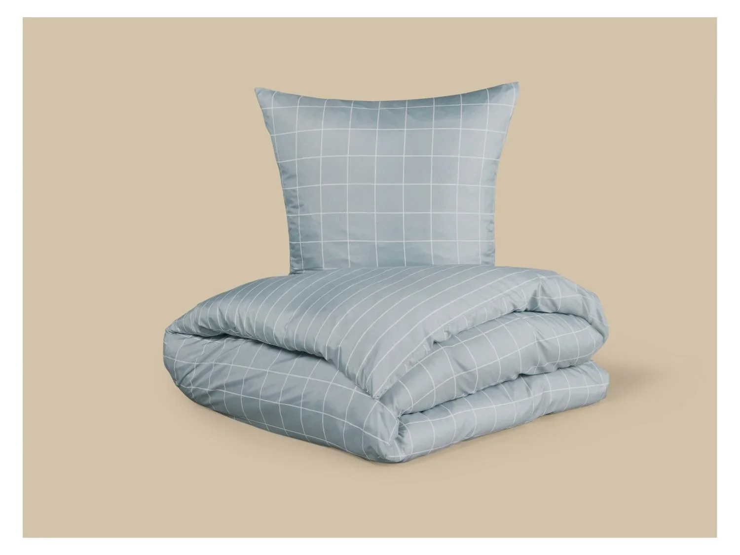 LIVARNO Parure de lit double face en satin microfibre, 140 x 200 cm