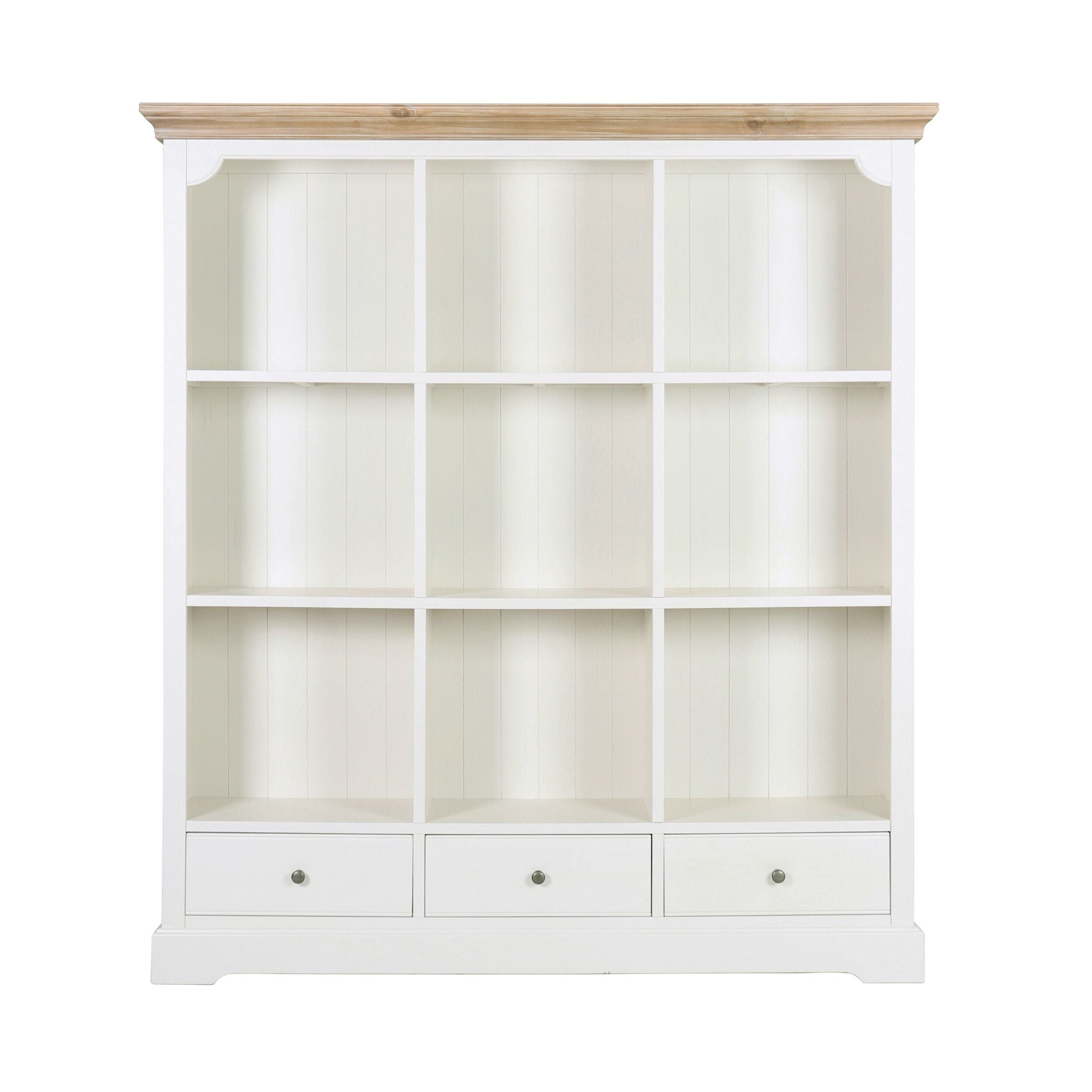Clover 3 Drawer Library Shelving Unit