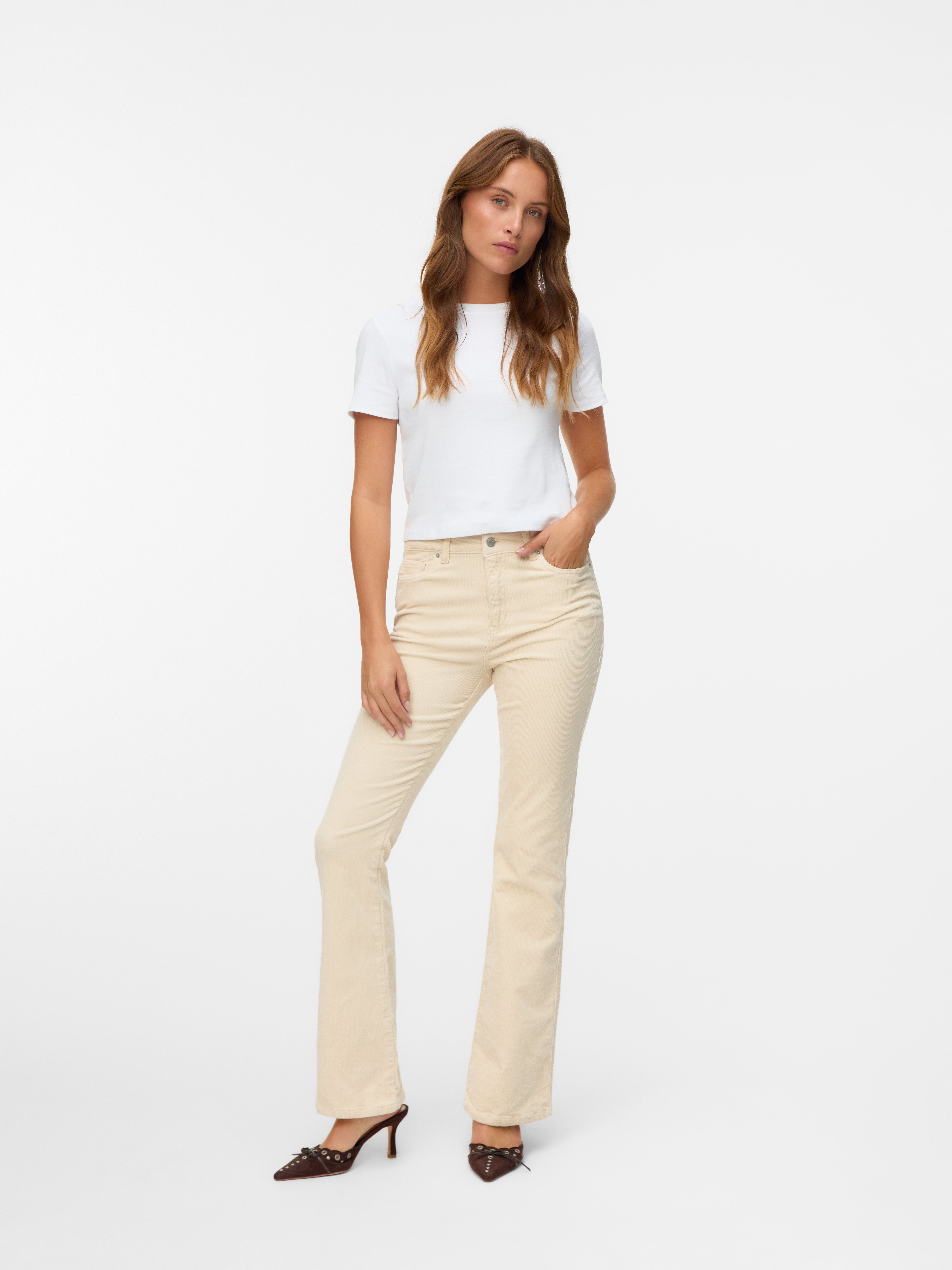 VERO MODA® VMSIGA High rise Corduroy Trousers