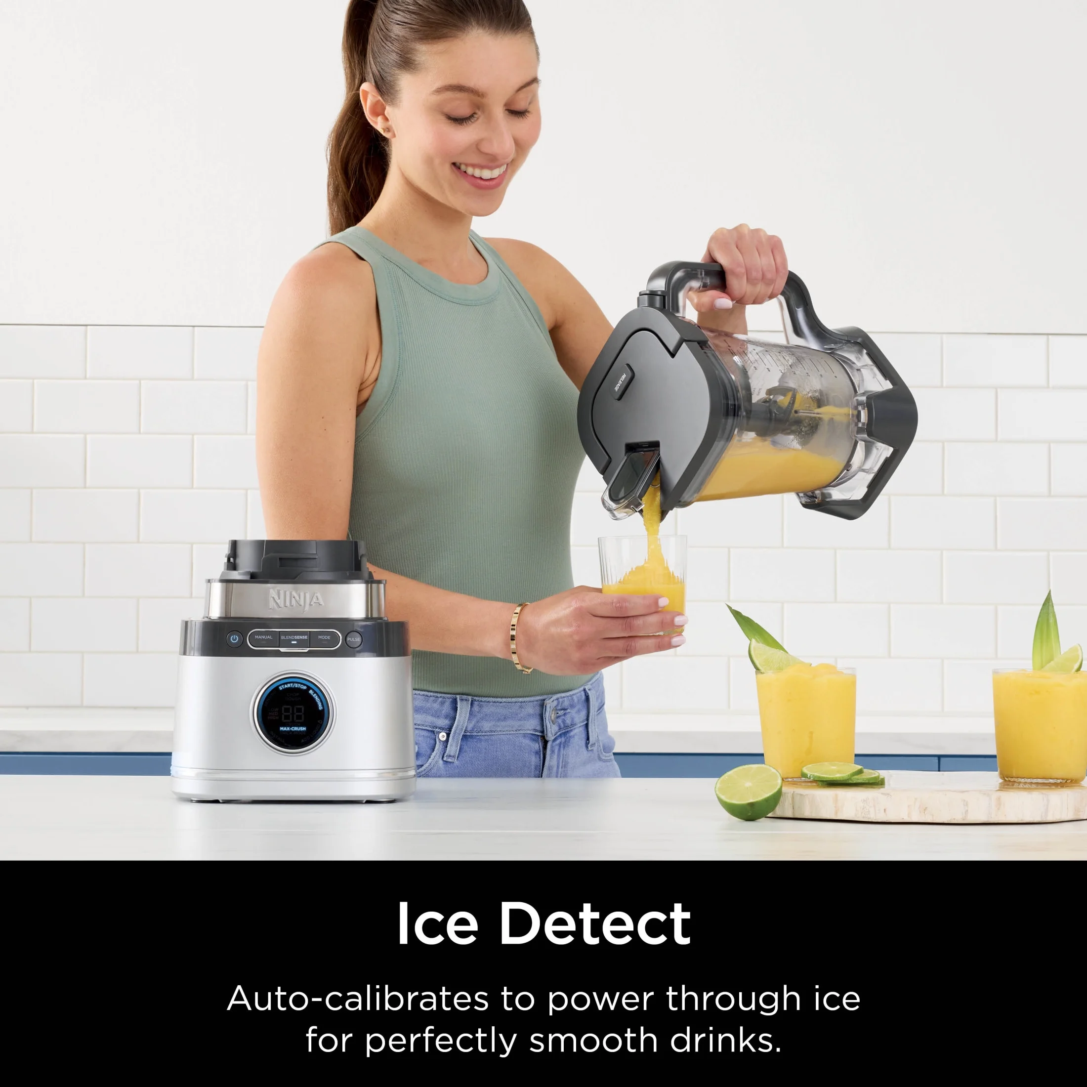 Detect Kitchen System Power Blender + Processor with Blend Sense Technology, Silver, TB400(Platinum) - Image 6