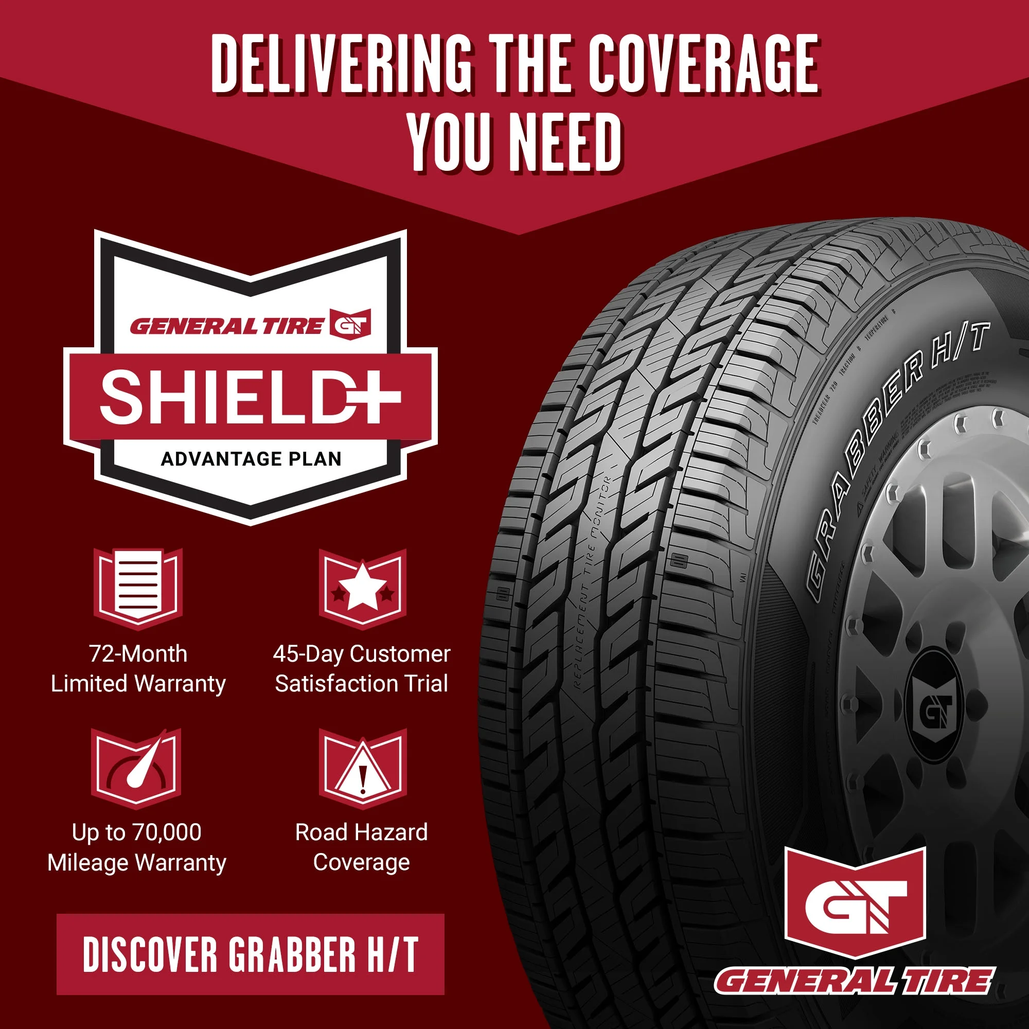 General Grabber H/T Highway 245/70R16 107T Light Truck Tire