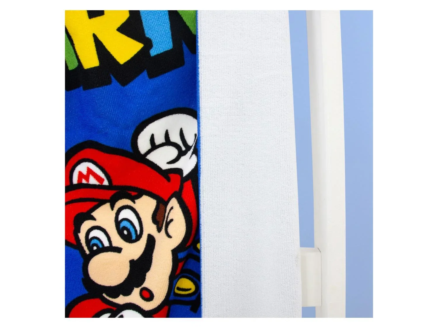 Serviette de plage enfant Super Mario ou Minecraft