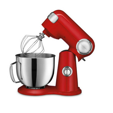 Robot pâtissier Precision Master 5,5 L à 12 vitesses en fonte d'aluminium rouge