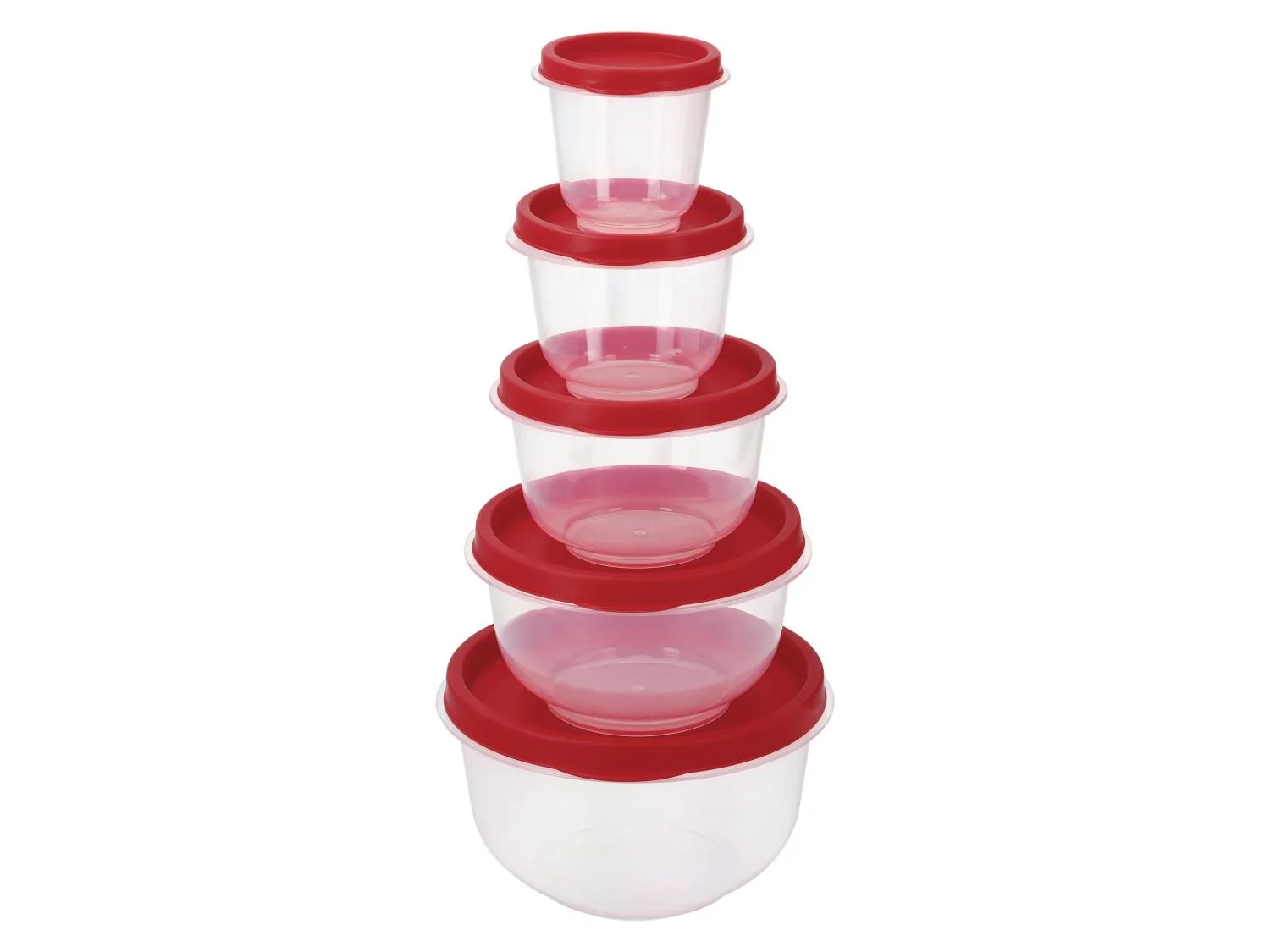 SILVERCREST Set de 5 botes de conservation