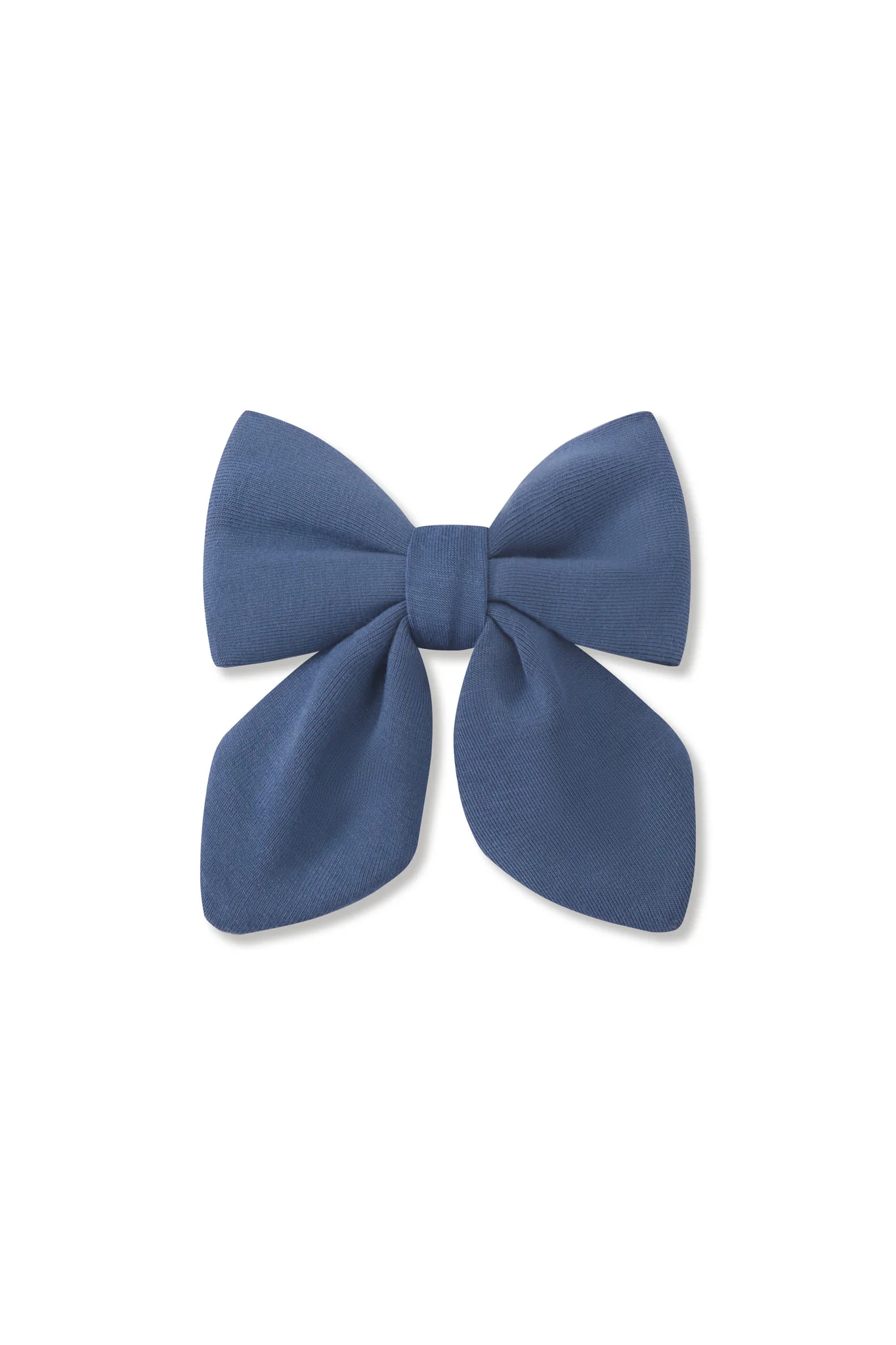Medium Alligator Clip Bow in Oxford