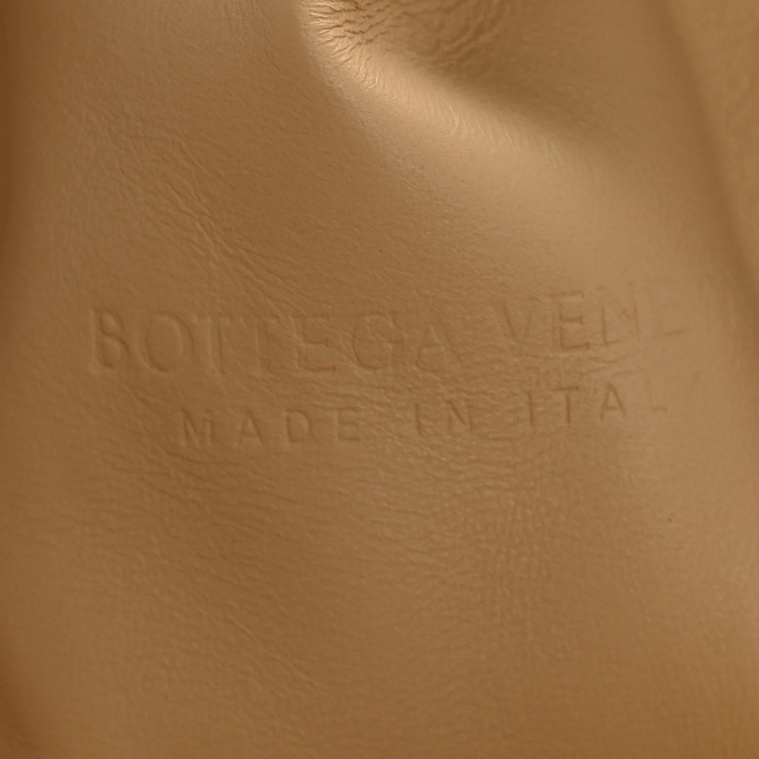 Nappa Maxi Intrecciato The Pouch Oversized Clutch Almond