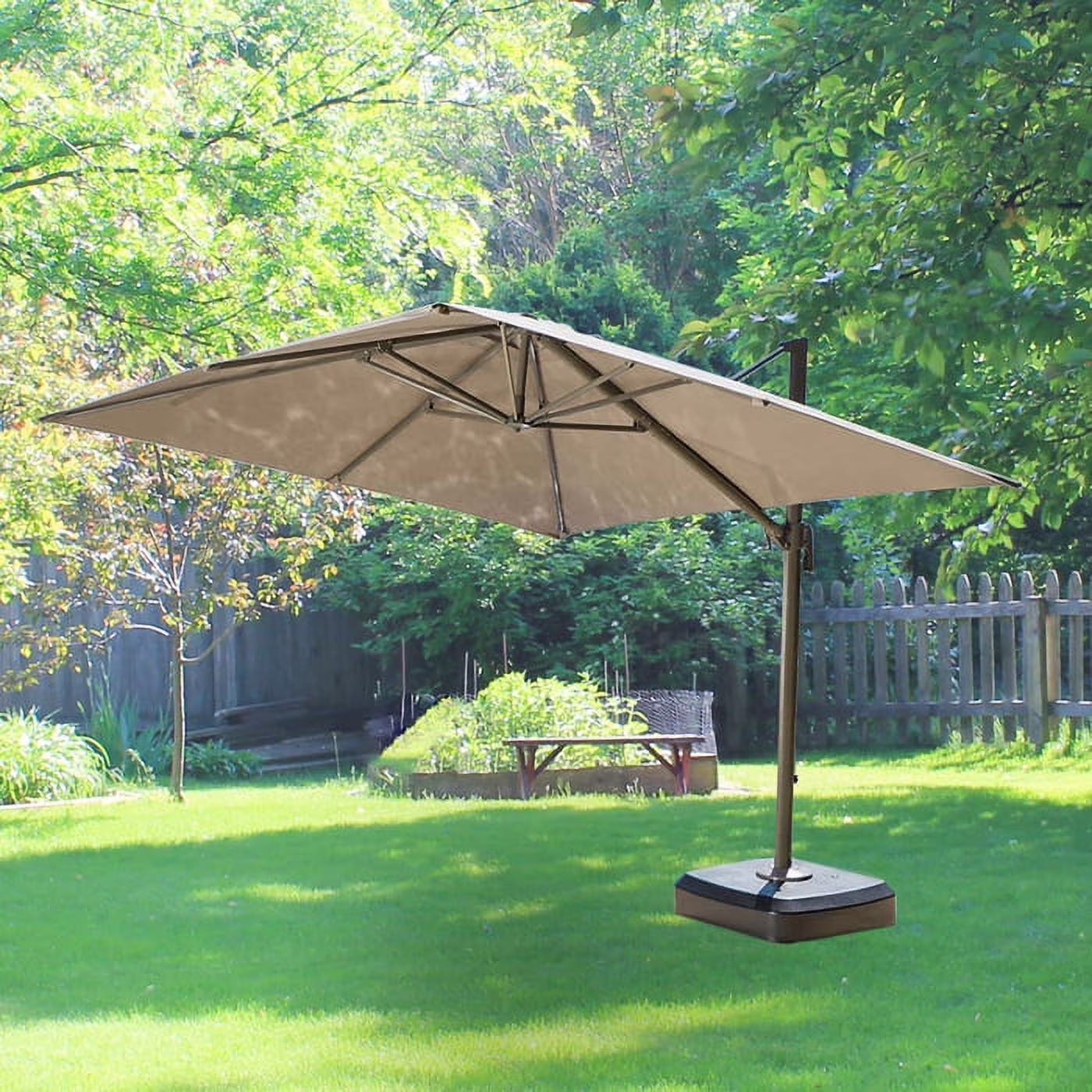 Garden Winds Replacement Canopy for Portofino Umbrella, RipLock 500