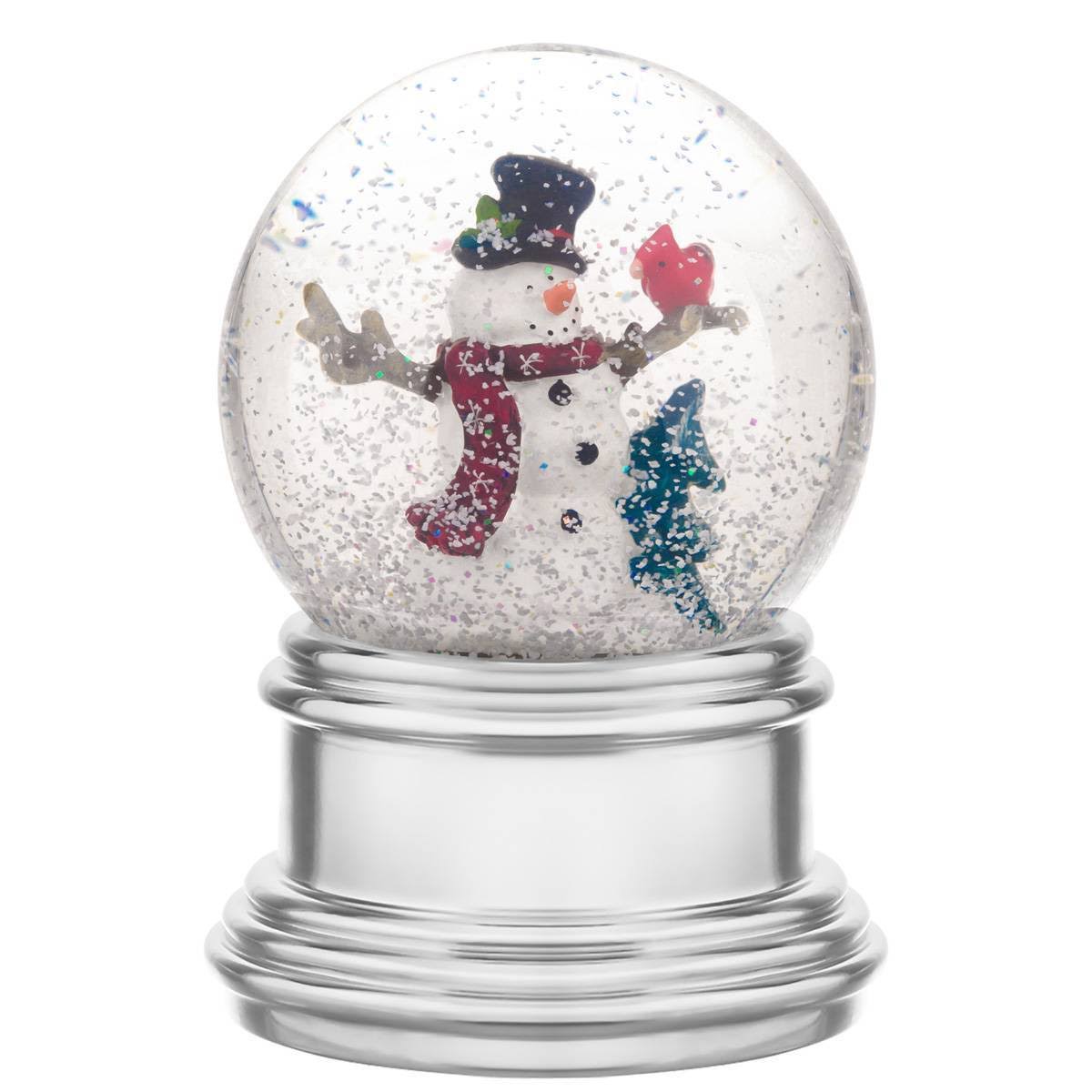 Snowburst Animated Snowman Christmas Snow Globe