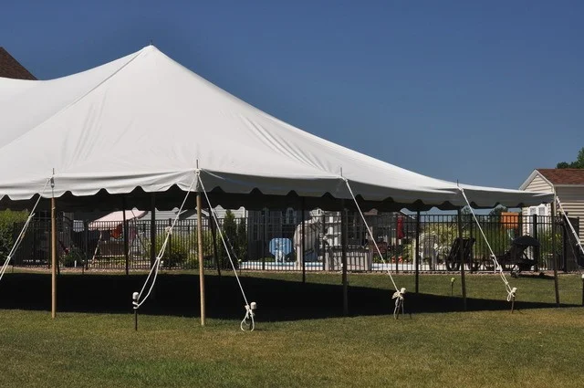 Sectional Outdoor Wedding Event Party Canopy Tent, White Waterproof, 30 ft x 60 ft(30 x 60) - Image 7