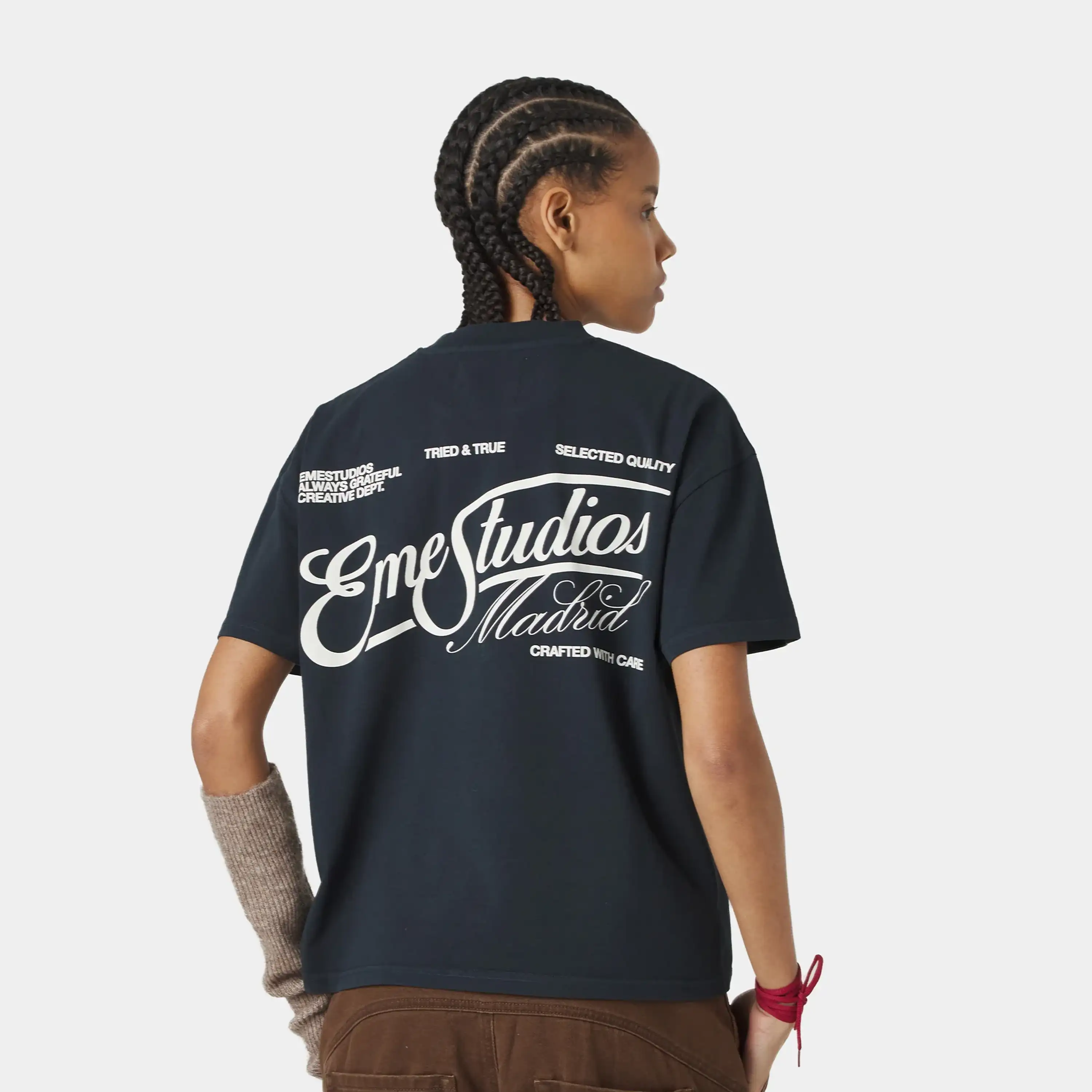Tried & True Navy Oversized Tee