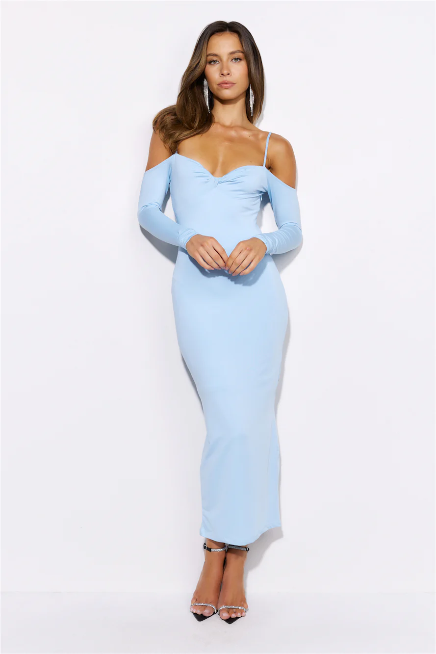Her Muse Midi Dress Blue