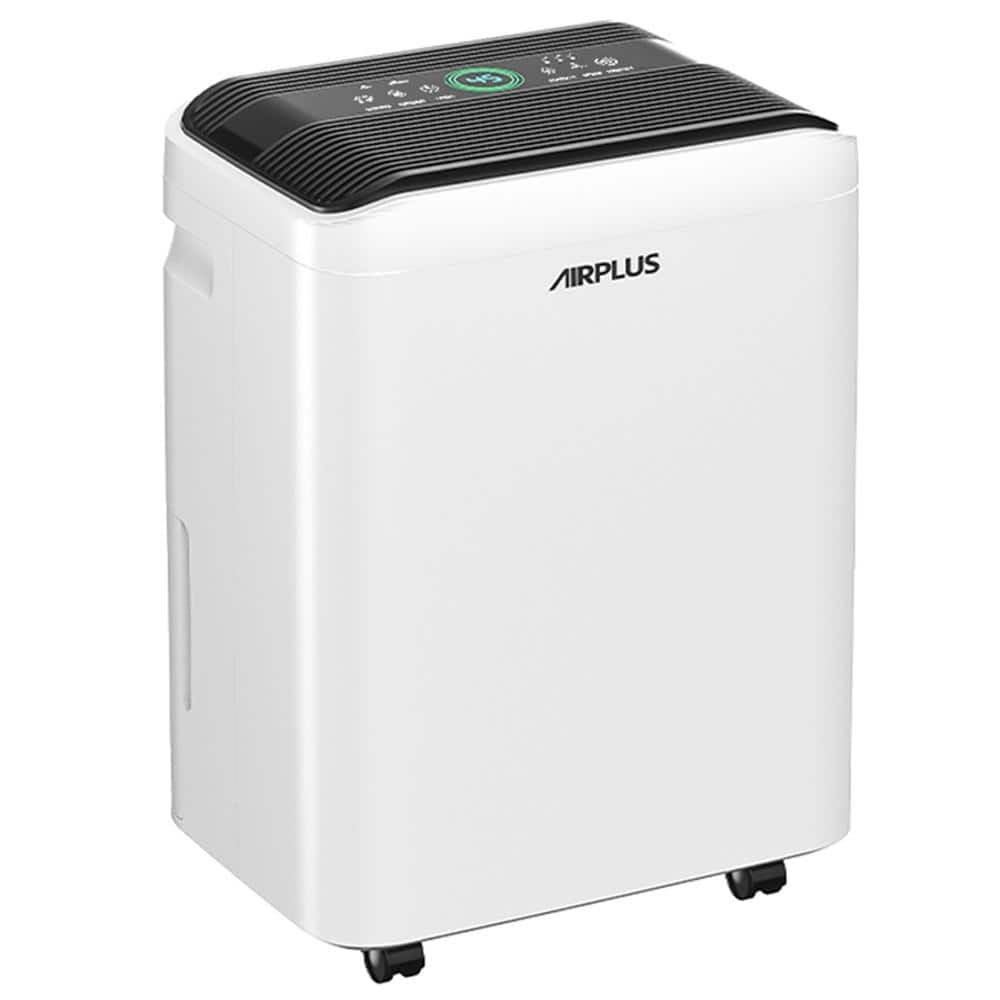 70 ft. 4500 sq. ft. Dehumidifier in White with Auto Defrost App Control Low Noise Dehumidify Efficiently
