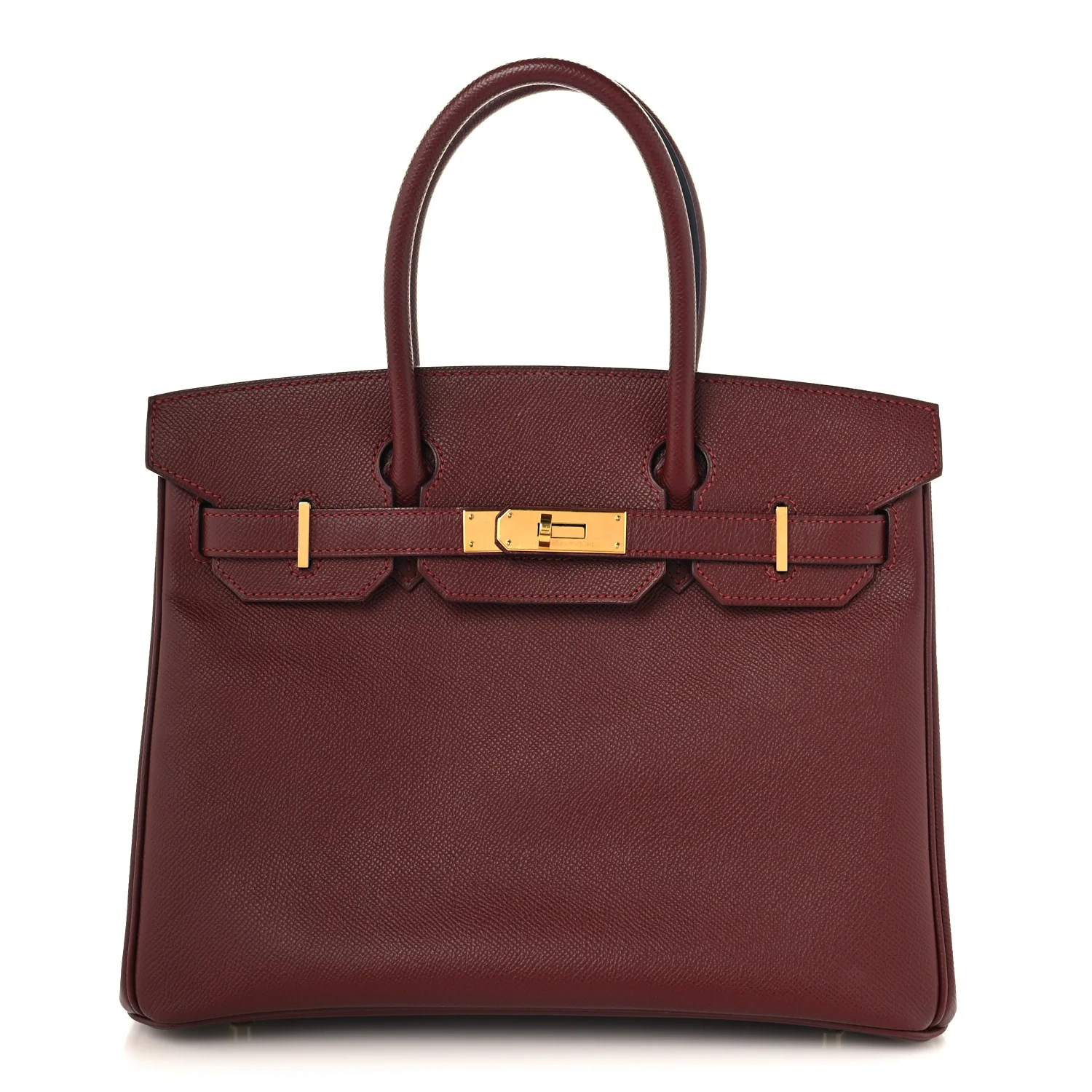 Epsom Birkin 30 Rouge H