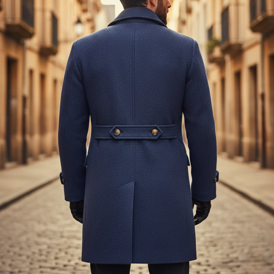 Marcel | Manteau Homme en Laine à Double Boutonnage Hiver