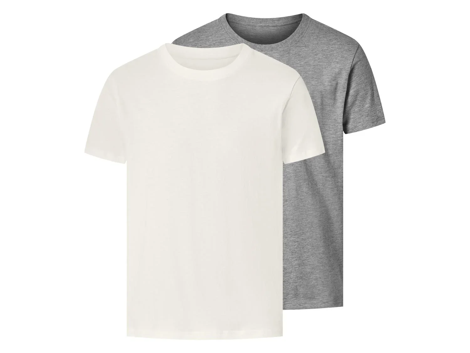 esmara Men Lot de 2 t-shirts homme