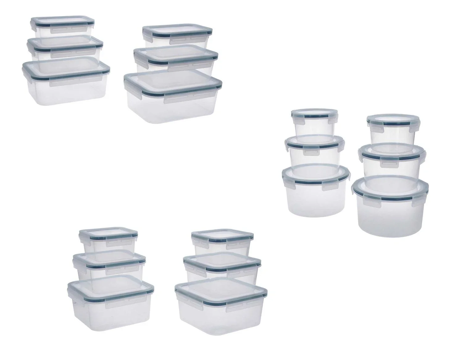 SILVERCREST Set de 6 botes de conservation