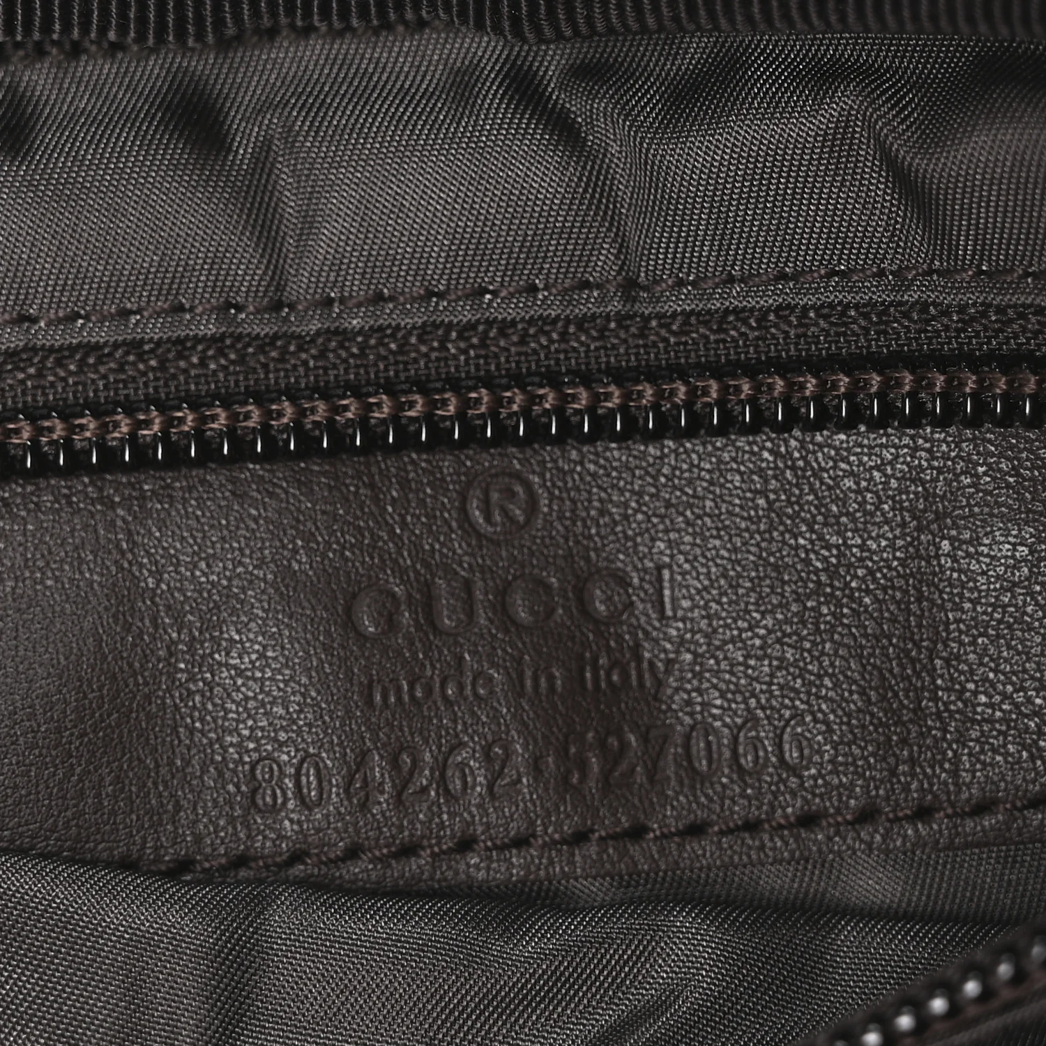 Monogram Large Belt Bag Beige Dark Brown