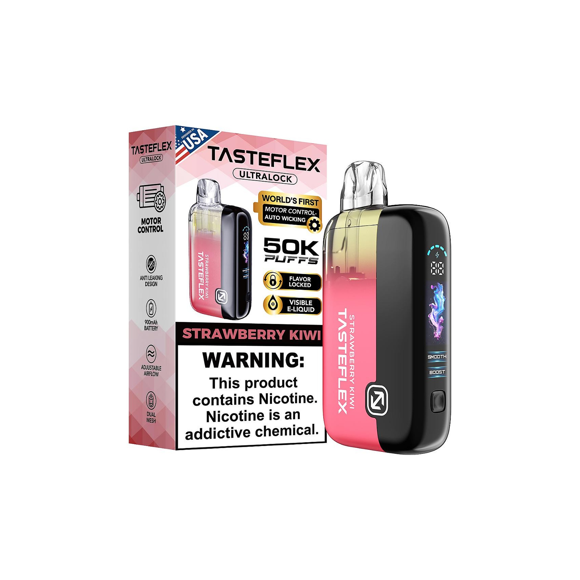 TasteFlex UltraLock 50K Disposable Vape detail