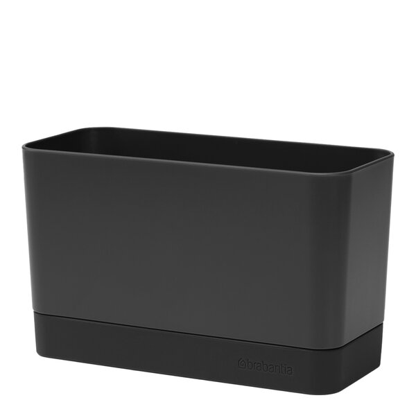 SinkSide vaskebenksorganiserer 8,5x11,5x19 cm mørk grå