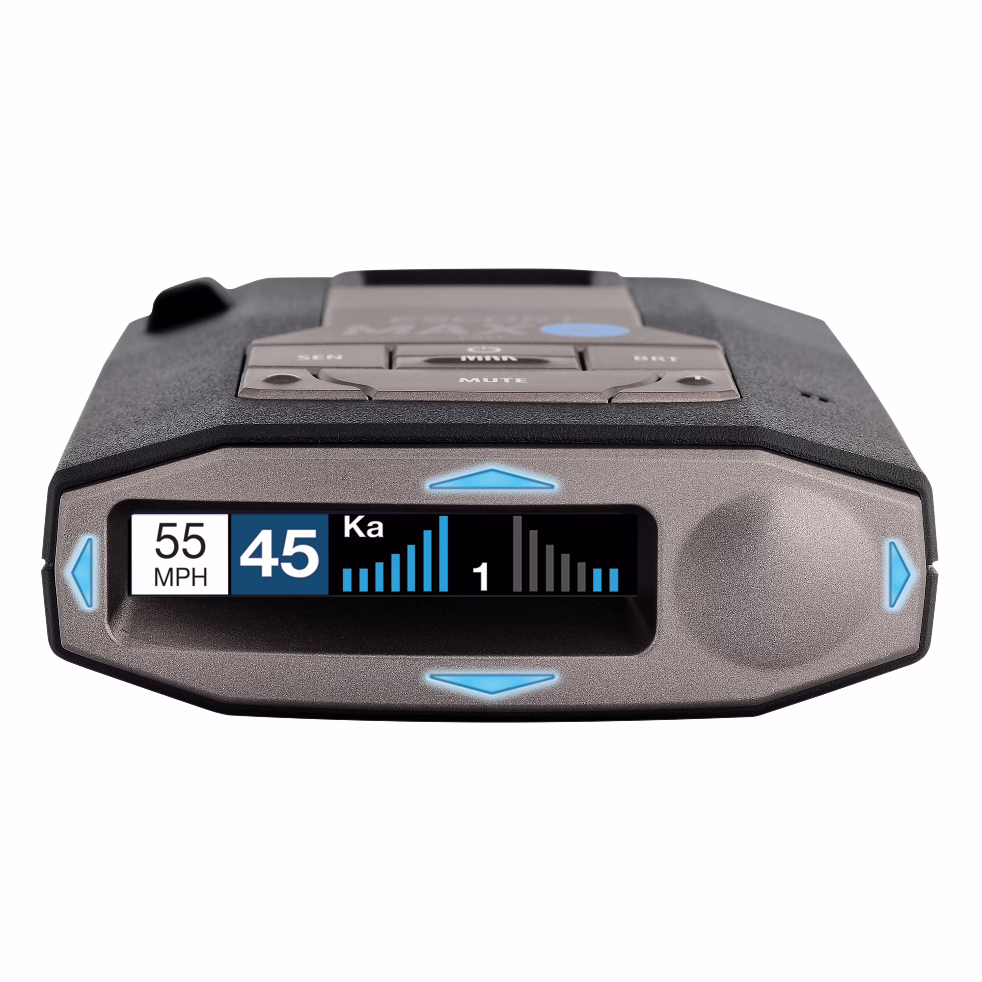 MAX 360c Laser Radar Detector WiFi Bluetooth Enabled, 360�� Protection, Extreme Long Range, Voice Alerts, Apple CarPlay Android Auto Compatible