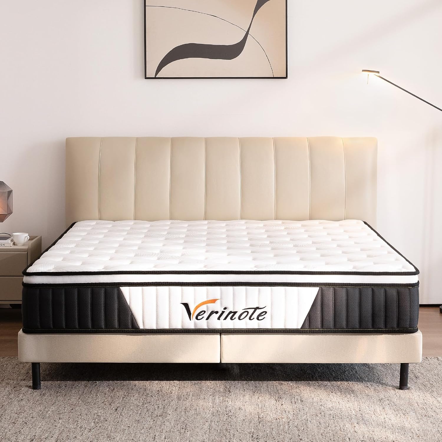 12 Inch Mattress,Medium Firm Hybrid Memory Foam & Pocket Springs for Pressure Relief CertiPUR-US Certified Fiberglass Free, 500 Night Trial (12 inch, Queen)