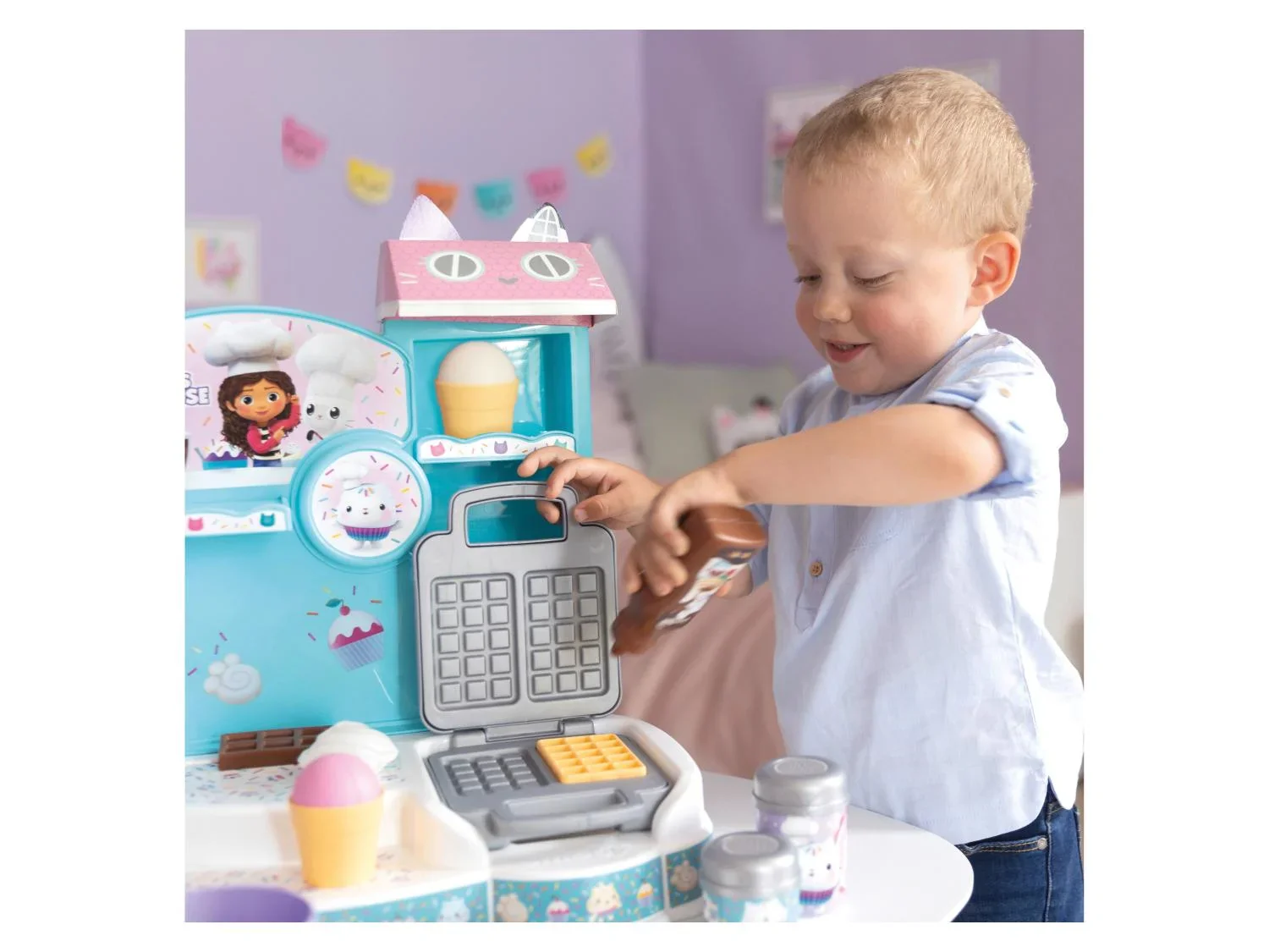 SMOBY Cuisine ou Marchand de glace Gabby et la Maison Magique