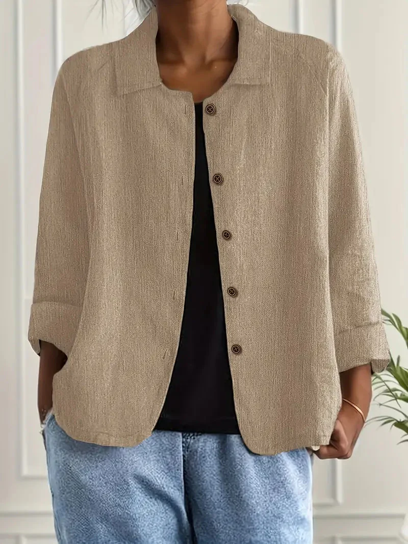 BreezyCotton - Haut d'Été Classique et Léger