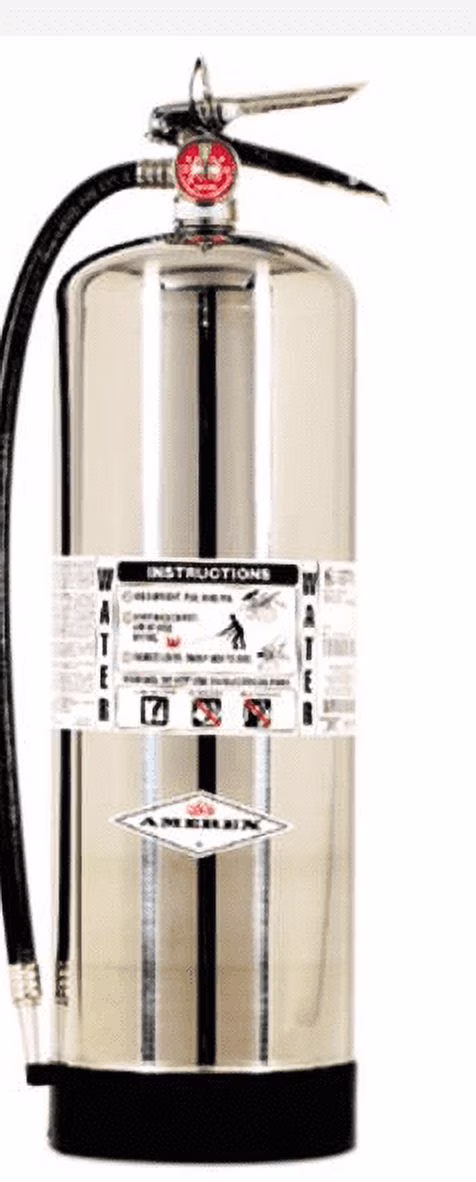 Amerex 2.5 Gal Water Fire Extinguisher with Schrader Valve